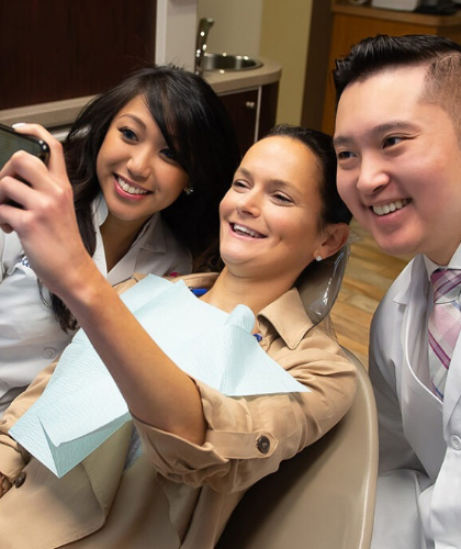 photo of smiling dental patient